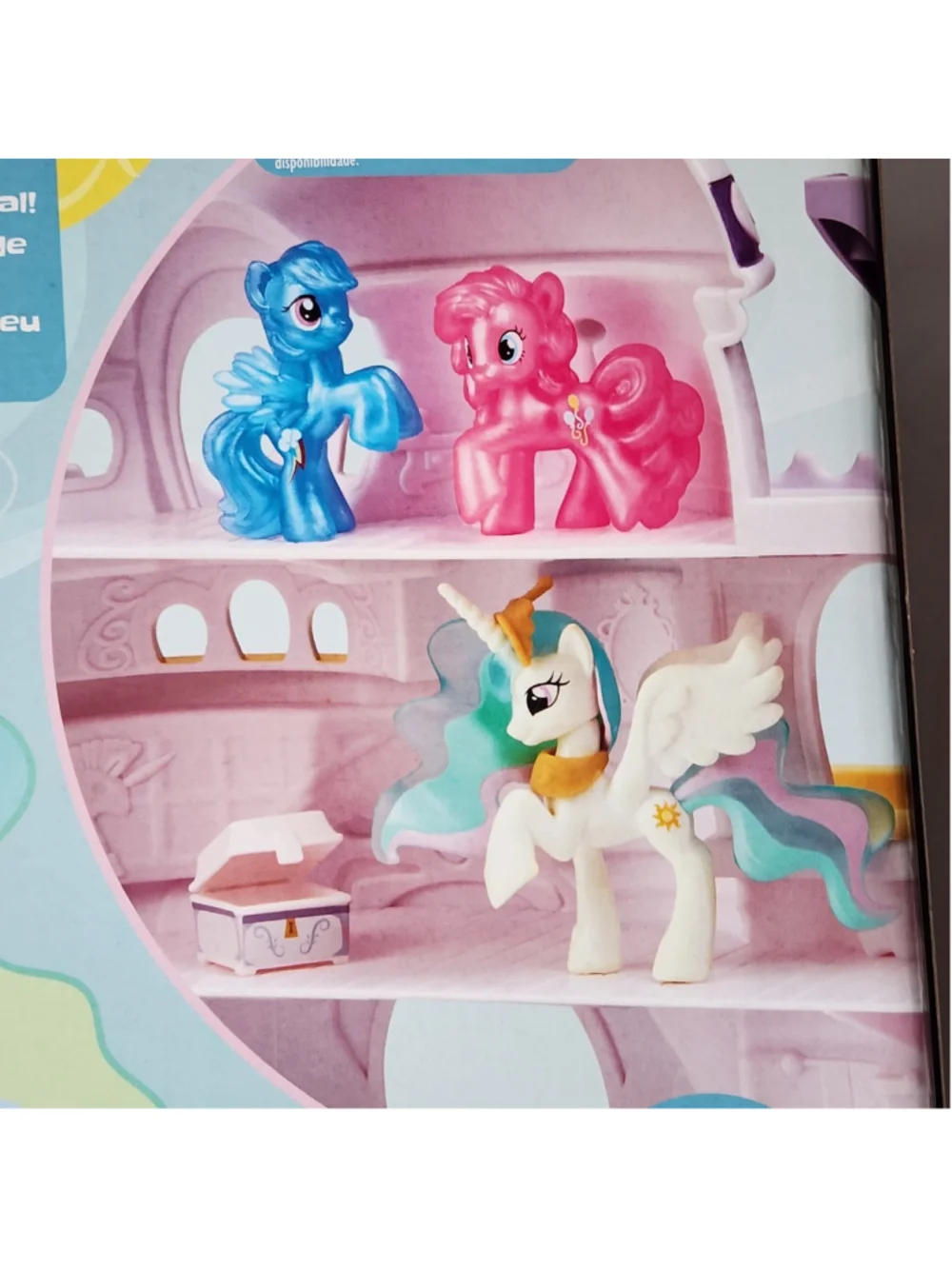 My Little Pony Canterlot Castle Playset Princess Celestia - 3 Levels of Play NEW